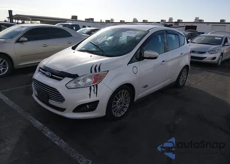 2014 Ford C-Max Energi Sel from USA, damaged, VIN 1FADP5CU6EL503973